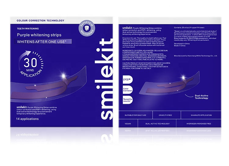 V34 Smilekit Teeth Whitening Strips (14pcs)